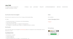 Desktop Screenshot of jens-falk.de